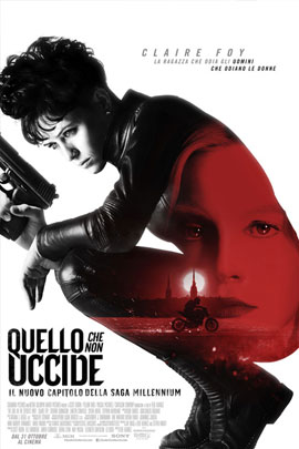 QUELLO CHE NON UCCIDE (THE GIRL IN THE SPIDER'S WEB)                                                