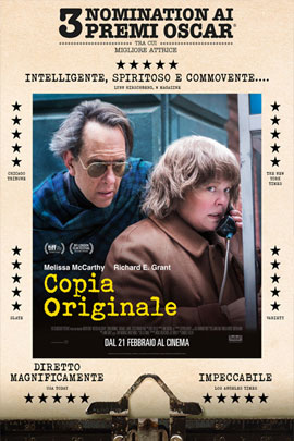 COPIA ORIGINALE (CAN YOU EVER FORGIVE ME?)                                                          