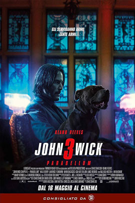JOHN WICK 3 - PARABELLUM (JOHN WICK: CHAPTER 3)                                                     
