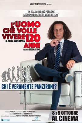 L'UOMO CHE VOLLE VIVERE 120 ANNI                                                                    