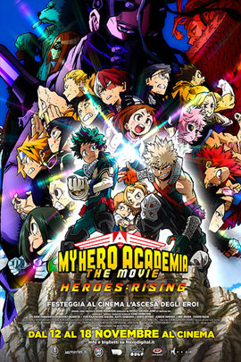 MY HERO ACADEMIA THE MOVIE 2 - HEROES: RISING                                                       